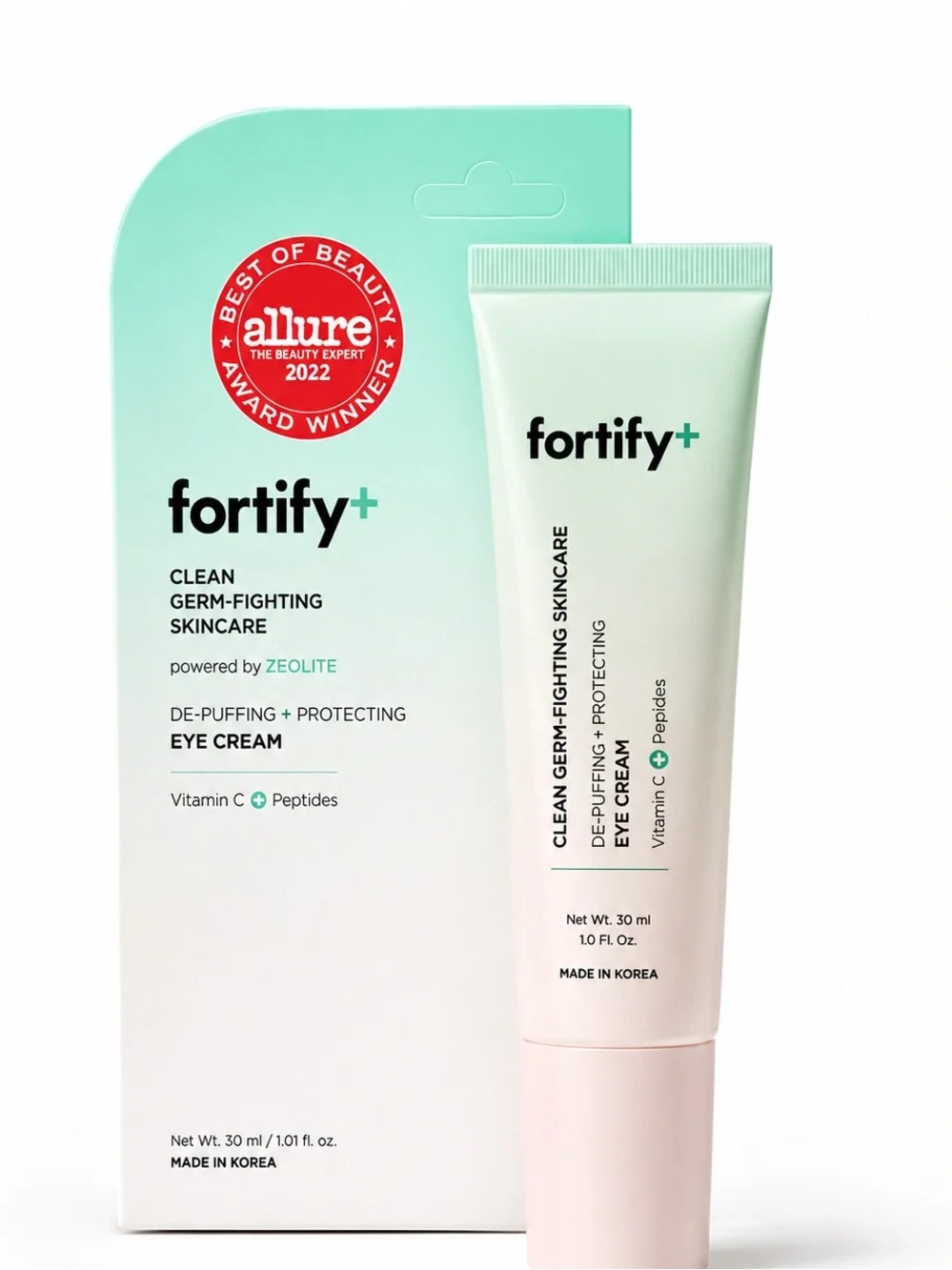 NWT Fortify+ De-Puffing Eye Cream Vitamin C Peptides 30mL